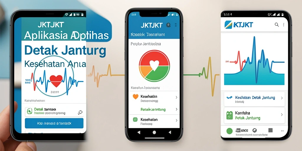 Tampilan antarmuka JKTJKT yang intuitif dan informatif.