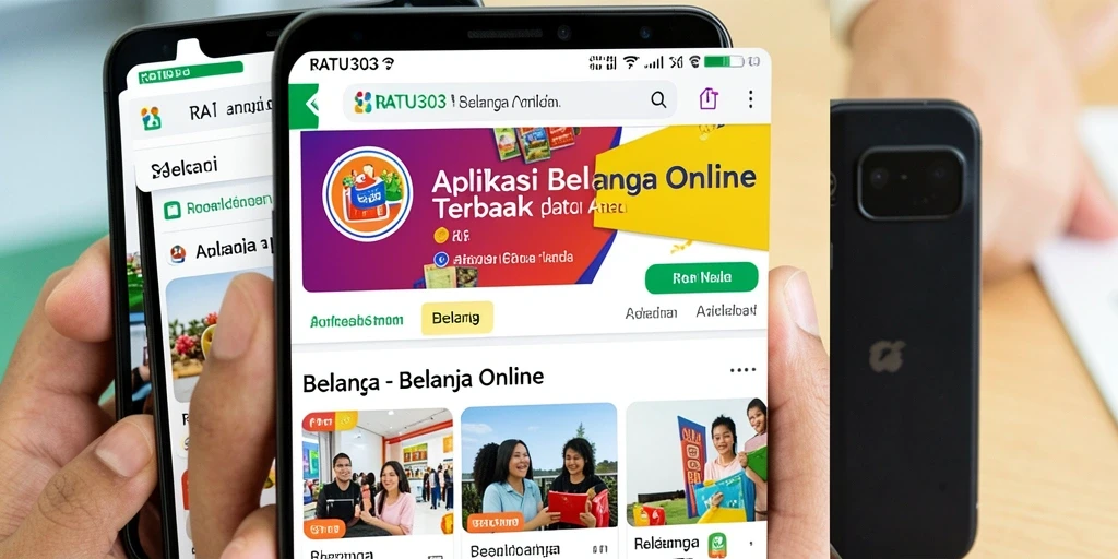 Antarmuka Belanja Online yang menarik dan mudah digunakan.