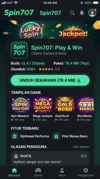 Unduh dan Instal APK spin707 untuk Pengguna Android